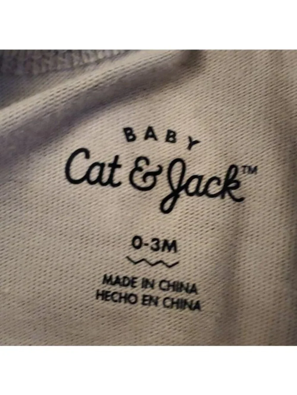 Cat & Jack 2pc Jogger Long Sleeve Shirt Set 0/3M
